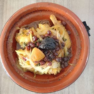 طاجين دجاج بلدي