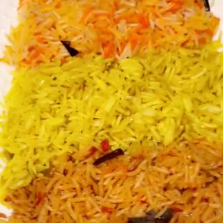 طبق رز ميكست + قطعة پيلون دجاج