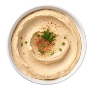 حمص بالطحينة