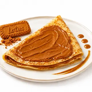 Crêpe crunchy spéculos