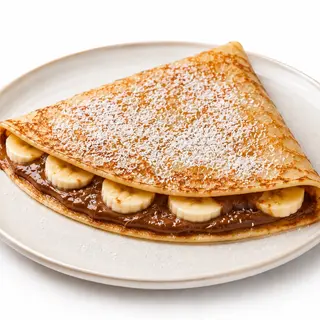 Crêpe Nutella banane coco