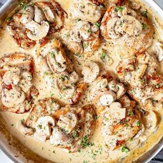 Escalope De Poulet Alfredo
