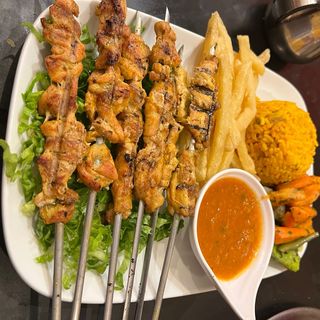 ration brochettes poulet