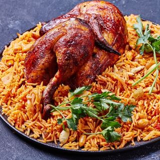 كبسة دجاج حبة 