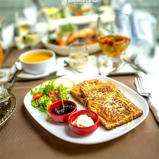 Petit Déjeuner Toast Légumes