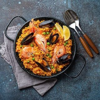 Paella fruit de mer