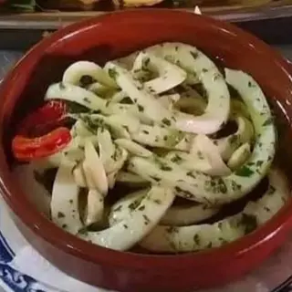 Tajine pil pil calamar