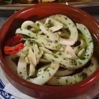 Tajine pil pil calamar