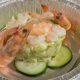 Salade Avocat Aux Crevettes