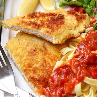 plat poulet parmigiana