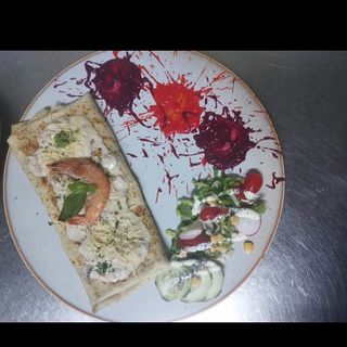 Crêpe fruits de mer