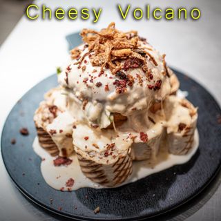 Cheese volcano