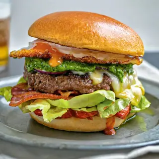 Pesto burger