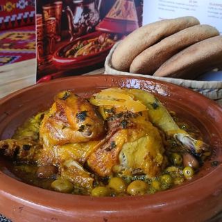 Tajine De Poulet Au Citron