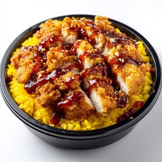 Crispy Chicken Rice
