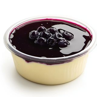 Panna cotta blueberry