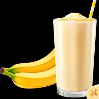 Jus de banane au lait
