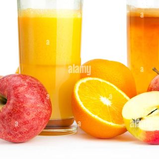 Jus de pomme à l 'orange