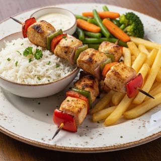 Brochettes de poulet 