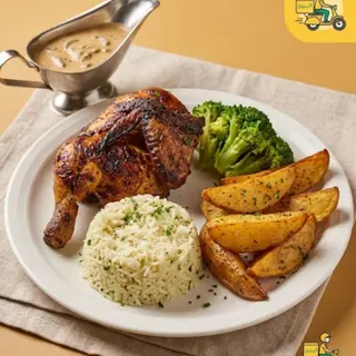 1/2 poulet rôti