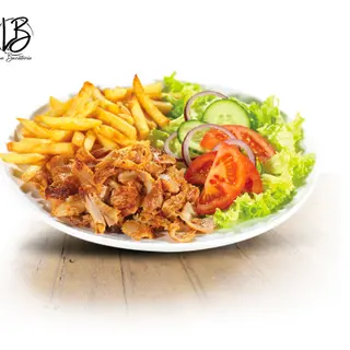 Assiette shawarma