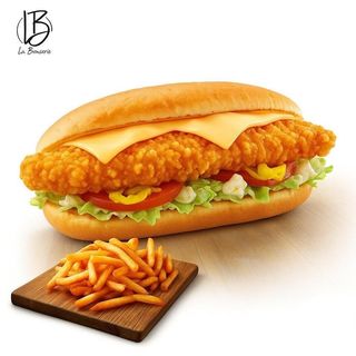 Sandwich long chicken