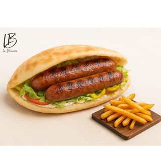 Sandwich saucisses de veau