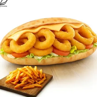 Sandwich calamars