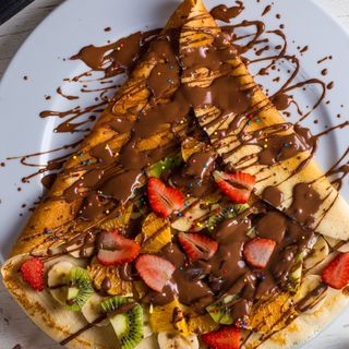 Crêpes Nutella fruit