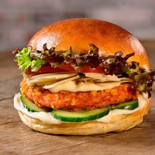 Double Cheken burger