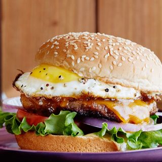 Egg burger
