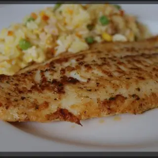 File poisson a la plancha 