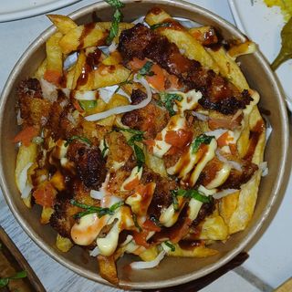 Nuggets & cheese ,frit