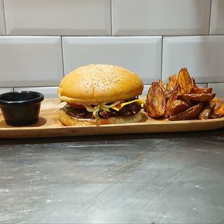 Cheese Burger Chicken Crispy