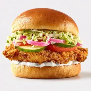 Greek Crispy Burger 