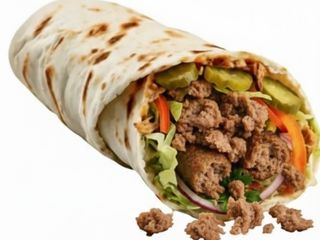 Greek Shawarma viande hachée