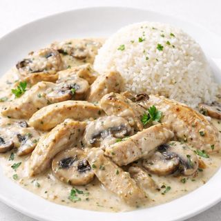 Straccetti Di Pollo Crema E Funghi