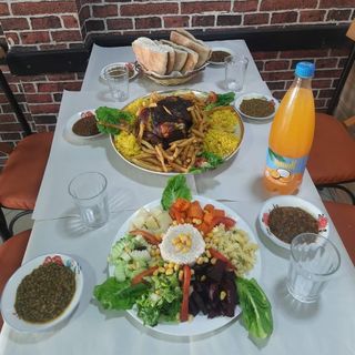 Pack poulet roti complet