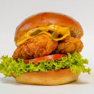 Burger’n chimichurri Chiken