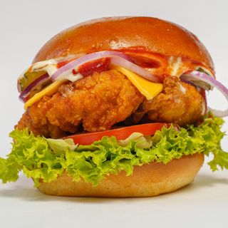 Burger’ n Old school Chiken