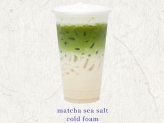 Matcha Sea Salt Cold Foam