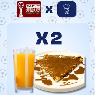 Duo Pack : Melts Combo Jus et Crêpe