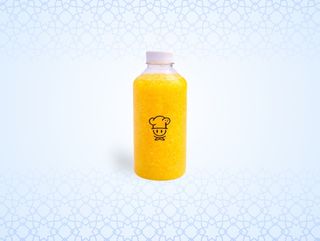 Bouteille 1L de jus d’orange pressé à l'ananas