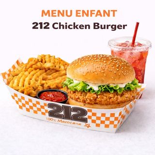 Menu Kids Chicken Burger
