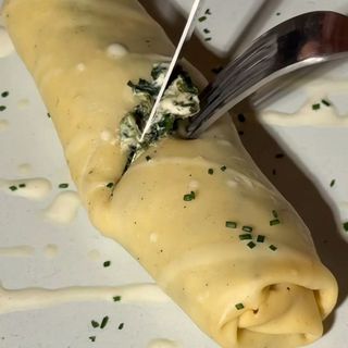 crêpe épinards fromage