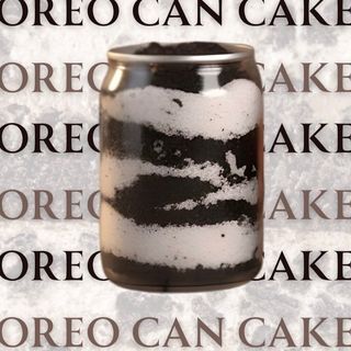 Oreo can cake