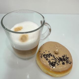 Latte & 1 Donut