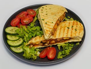 Panini chicken with cheese