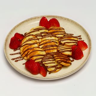 Strawberry Nutella Poffertjes