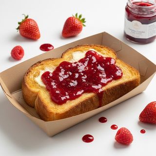 Toast Beurre Et Confiture